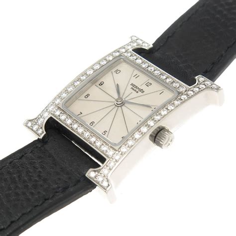 original hermes uhren-armband|diamond hermes watch.